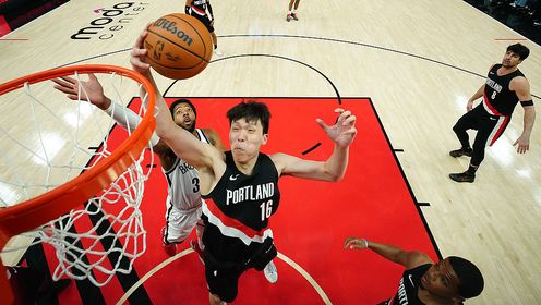 [腾讯原声集锦]🏀杨瀚森4分3板 开拓者大胜篮网 卡马拉新高35分&9记三分